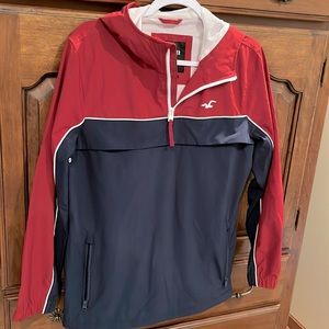 Hollister California xs extra small windbreaker jacket pullover lightweight